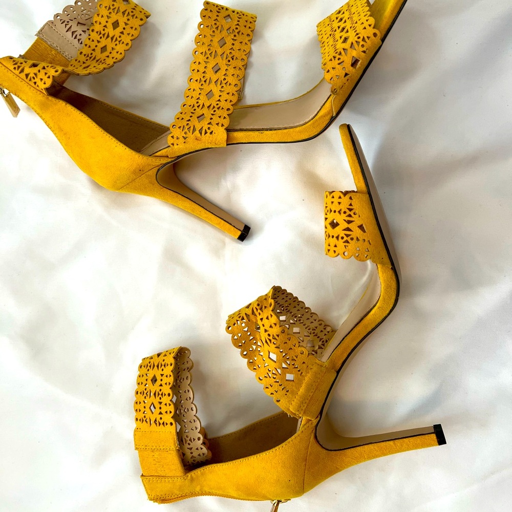 Brand New Never Worn W/O Tags Open Toed Jessica Heels